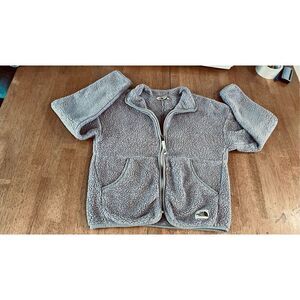 The North Face Purple Fleece Jacket Kids Size L 14-16